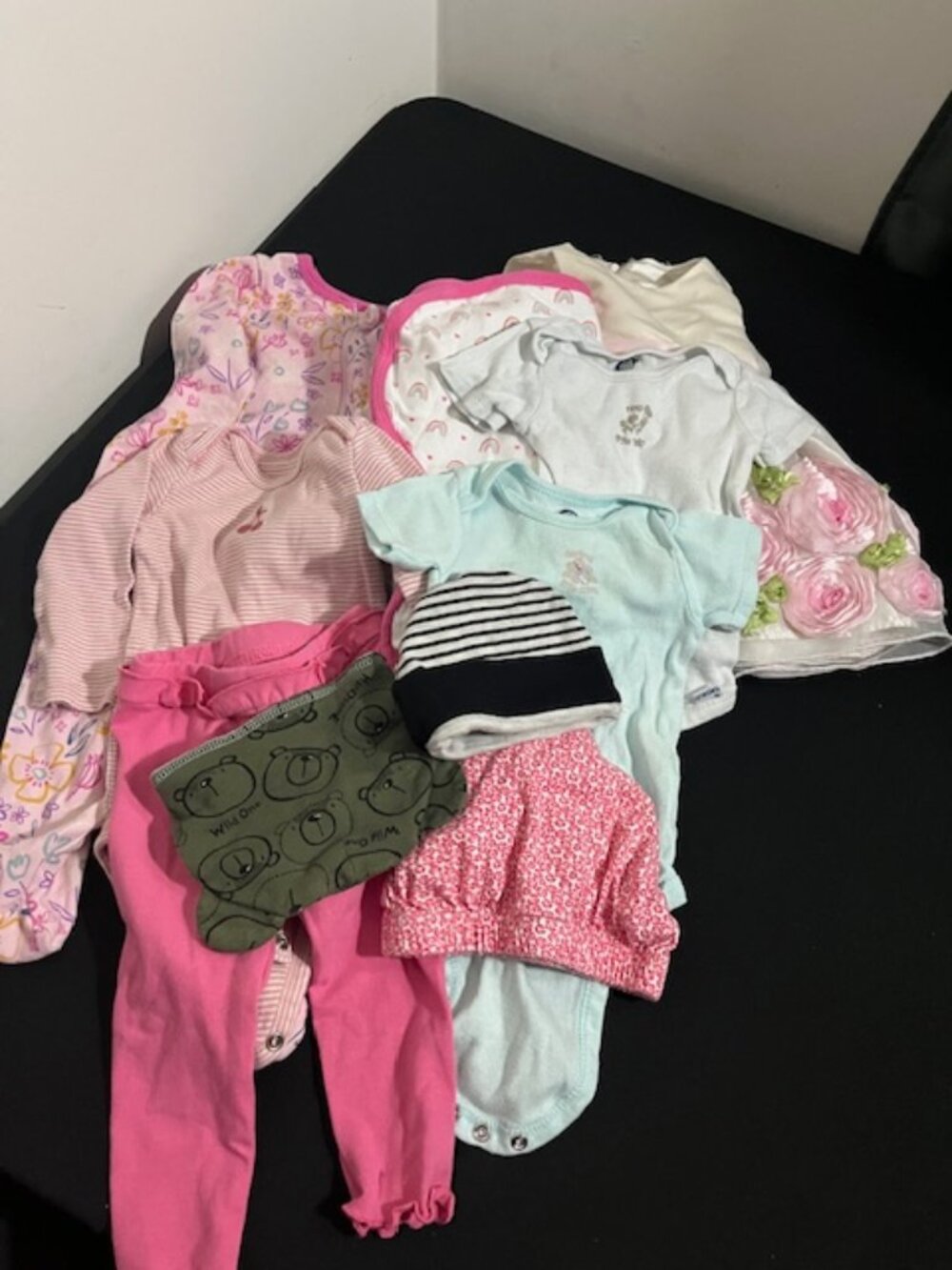 Lot of 10 Girls Clothes Size 6-9 Months